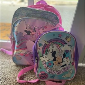 Minnie Mouse backpack set
